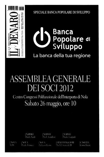 'Il Denaro' - Sabato, 26 Maggio 2012