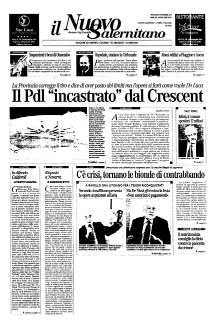 'Il Salernitano' - Mercoledì, 29 Dicembre 2010